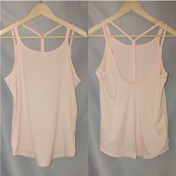 New Nike YOGA STRAPPY RIB TANK - Picture 5 of 6